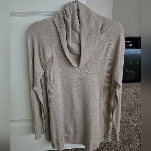 Premise Sweaters - NWOT PREMISE Cozy Cowlneck Cream Sweater SMALL